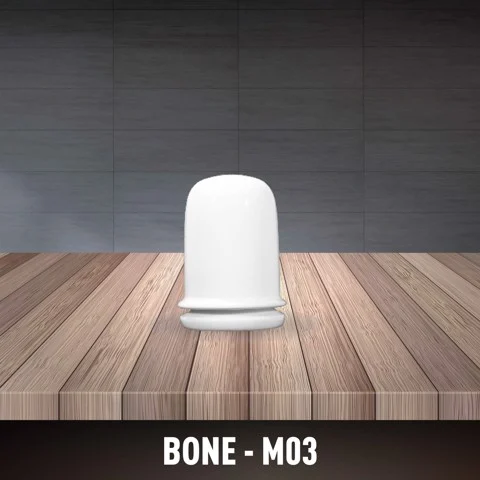Porcelain Toothpick Jar BONE-M03
