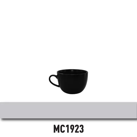 Black Enamel Coffee Cup MC-1923