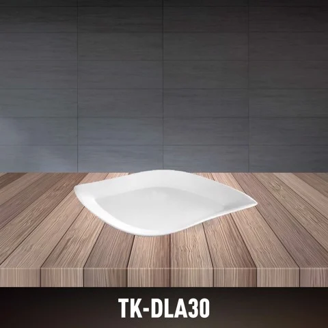 Leaf Shape Porcelain Plate TK-DLA30