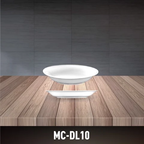 Flared Porcelain Plate MC-DL10