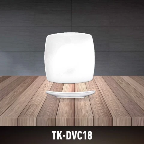 Porcelain 3D Square Plate TK-DVC18