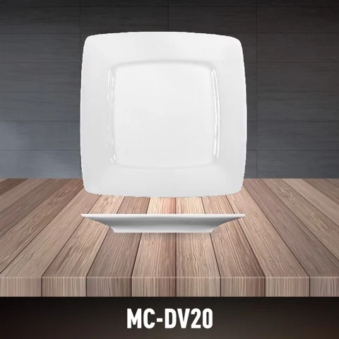 Porcelain Square Plate MC-DV20