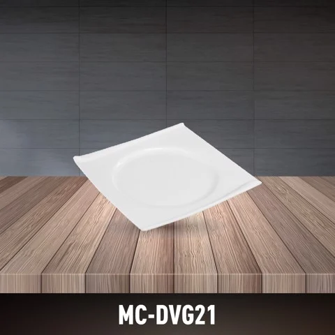 Porcelain Square Plate MC-DVG21