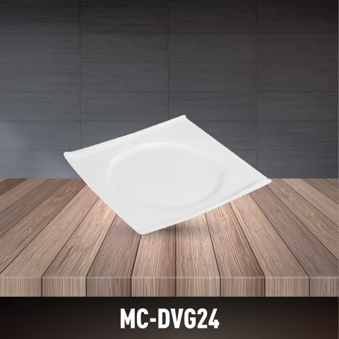 Porcelain Square Plate MC-DVG24