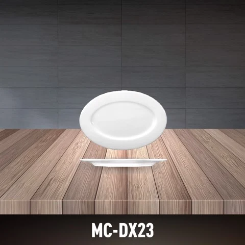 Porcelain Oval Plate MC-DX23