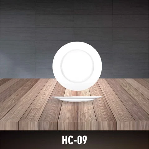 Porcelain Flat Large Plate HC-09