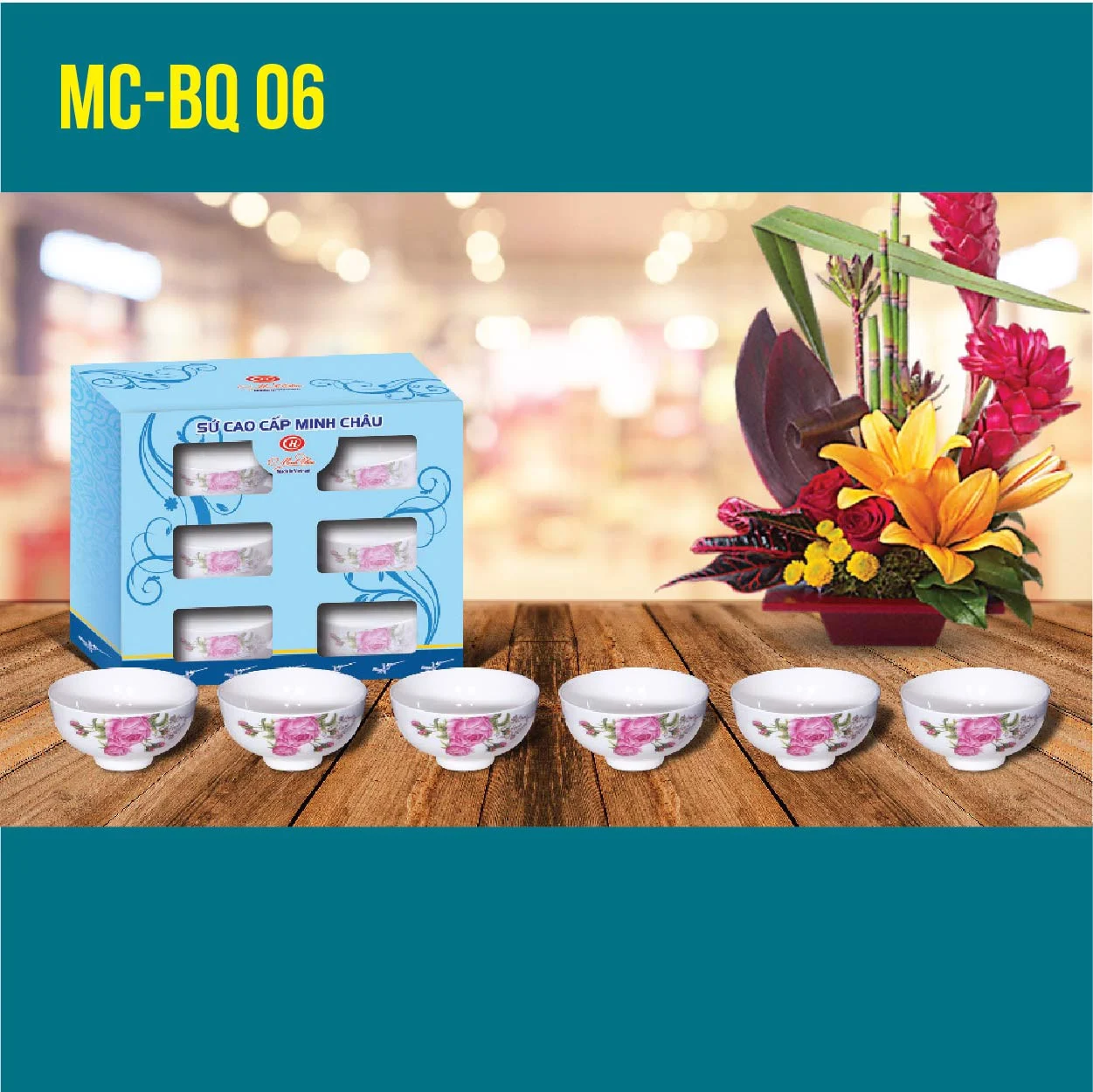 Porcelain rice Bowls Gift Set MC-BQ 06-05