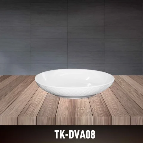 Porcelain Deep Plate TK-DVA08
