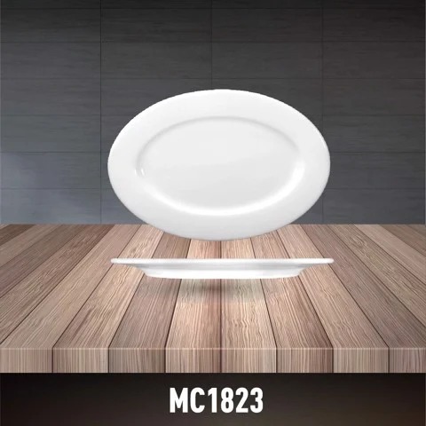 Porcelain Oval Plate MC-1823